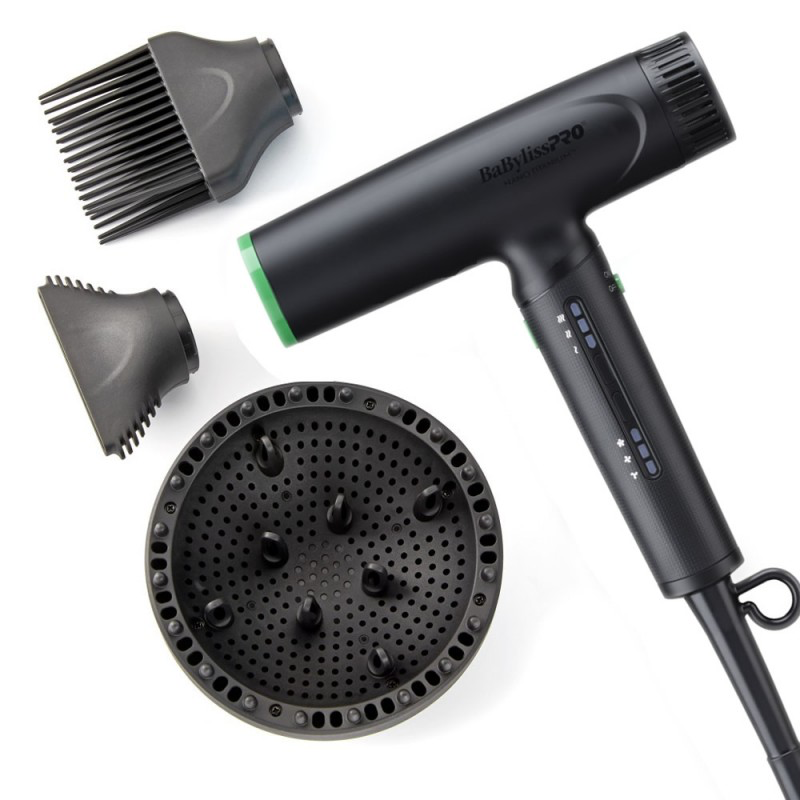 #BNTC9200T45 BABYLISSPRO NANO LIGHT IONIC HIGH-SPEED DRYER (TOMB45 BLACK)
