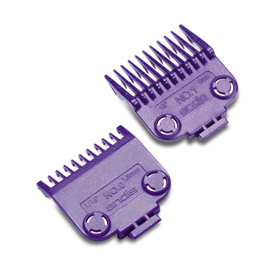 Andis Master Dual Magnet Small Comb Set 2pk #01900