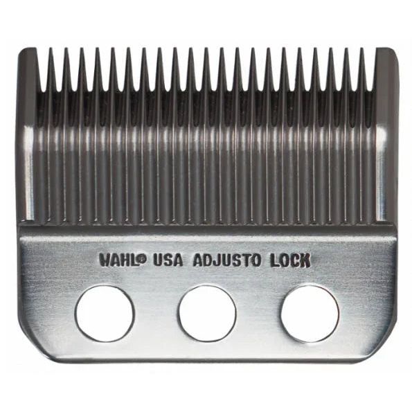 Silver Wahl 01005 three-hole Adjusto-Lock clipper blade set