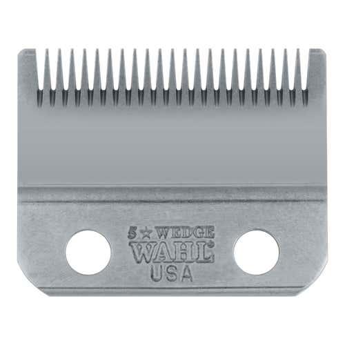 Silver Wahl 2228 Legend Wedge clipper blade, front view