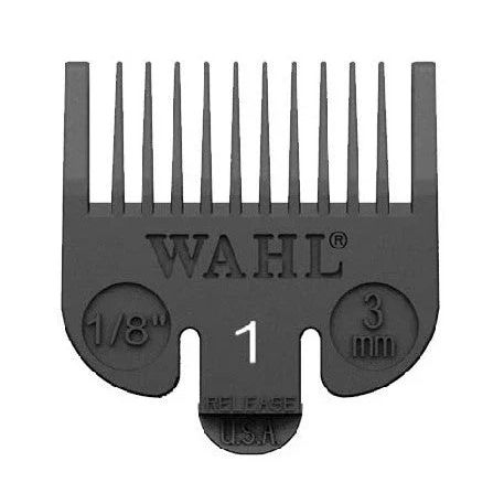 Black Wahl #1 attachment comb 1/8 inch 03114-001