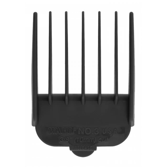 Black Wahl #3 attachment comb 3/8 inch 03134-001