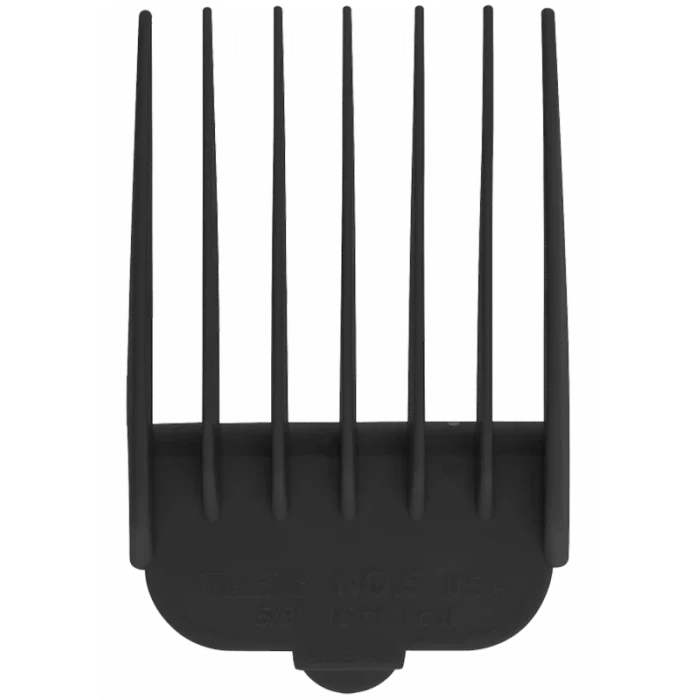 Black Wahl #5 attachment comb 5/8 inch 03135-001