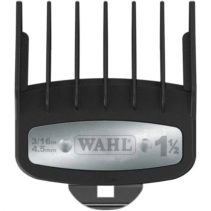 Black Wahl Premium #1.5 guide comb 3/16 inch 3354-1100