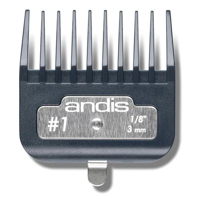 Andis Master Premium Metal Attachment Comb Size 1 (1/8") #33665