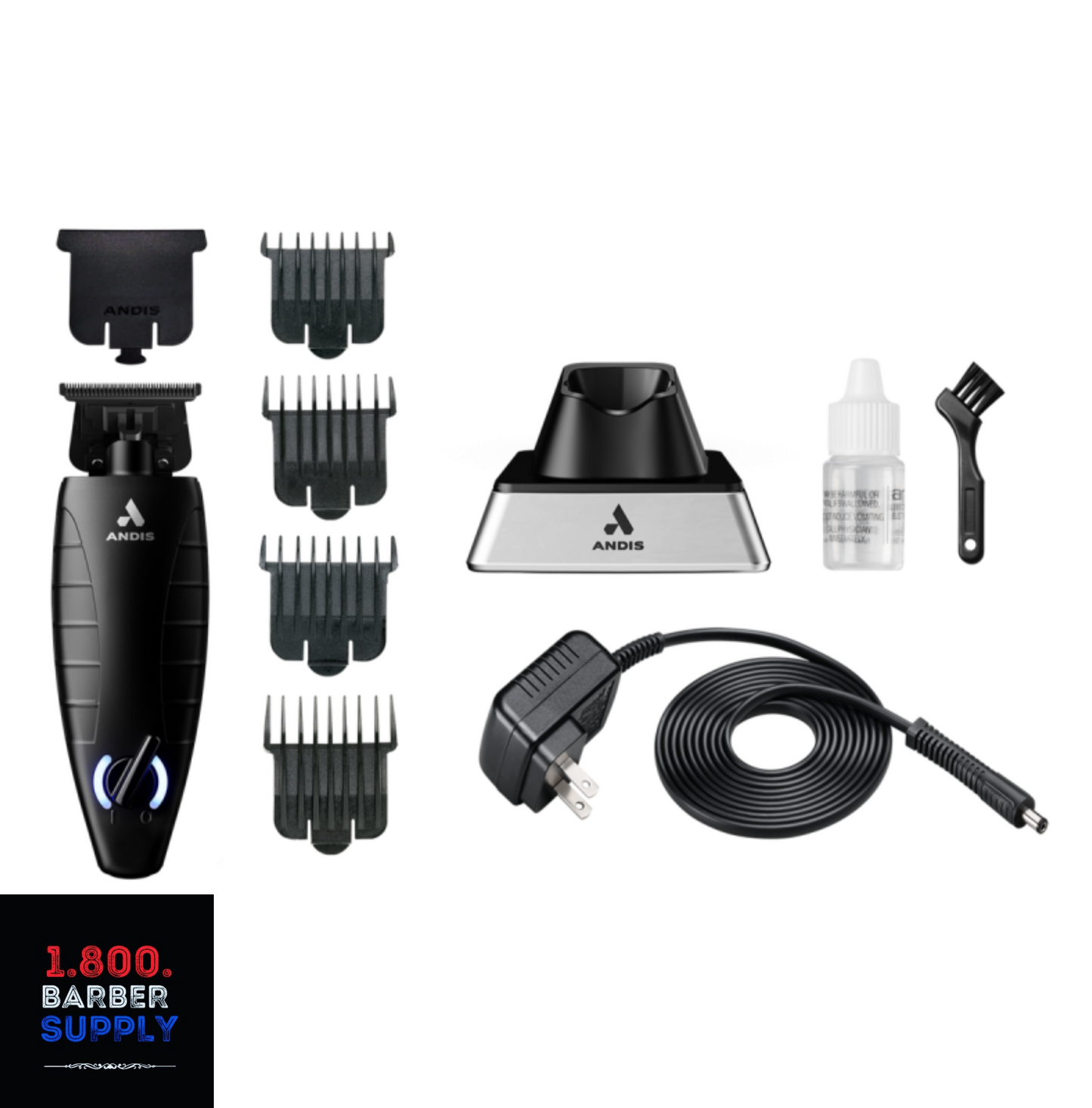 #561862 ANDIS GTX-EXO BLACK LABEL LI TRIMMER W/ M-FORCE BLADE