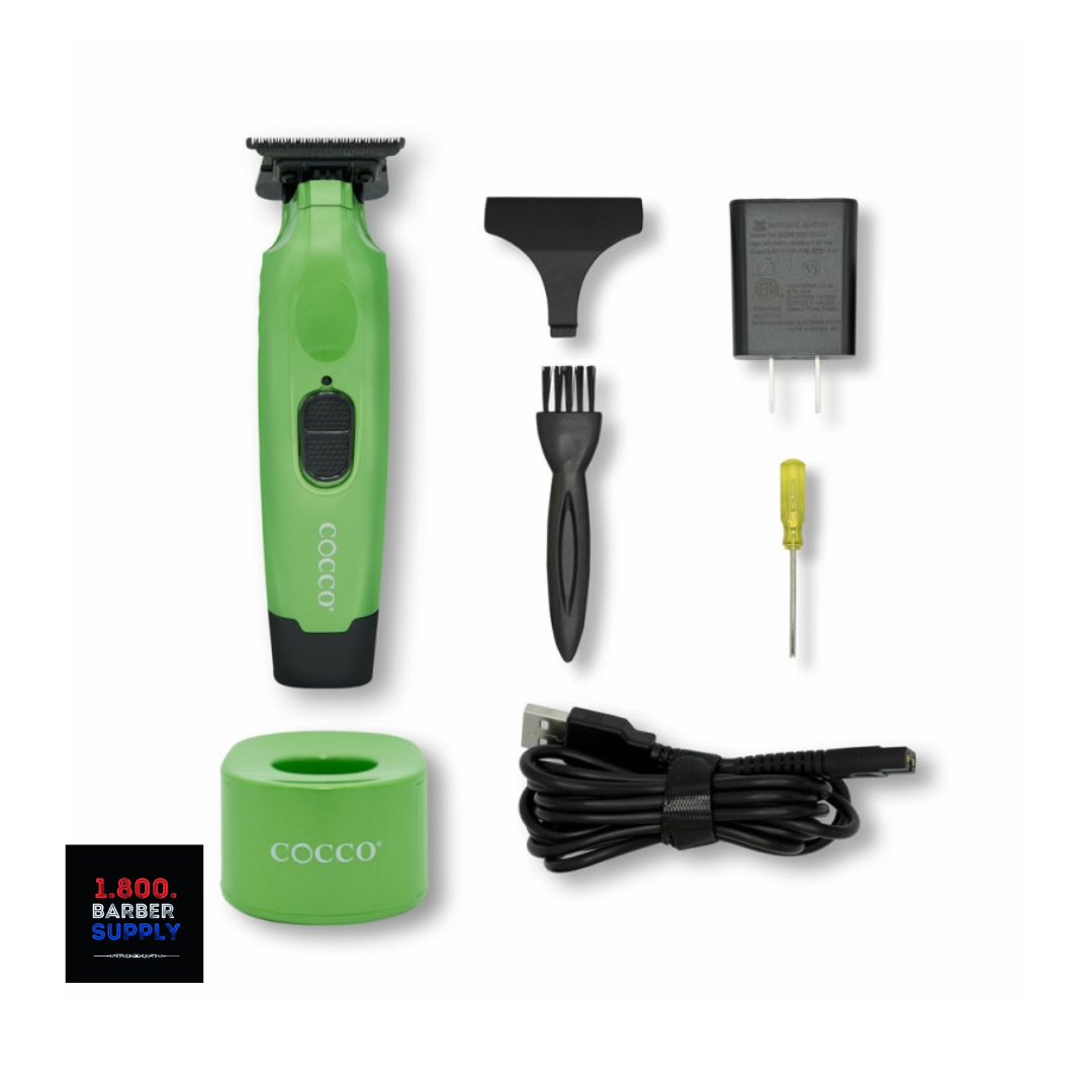 COCCO PRO HYPER VELOCE TRIMMER - GREEN + FREE UPGRADE GRAPHENE BLADE
