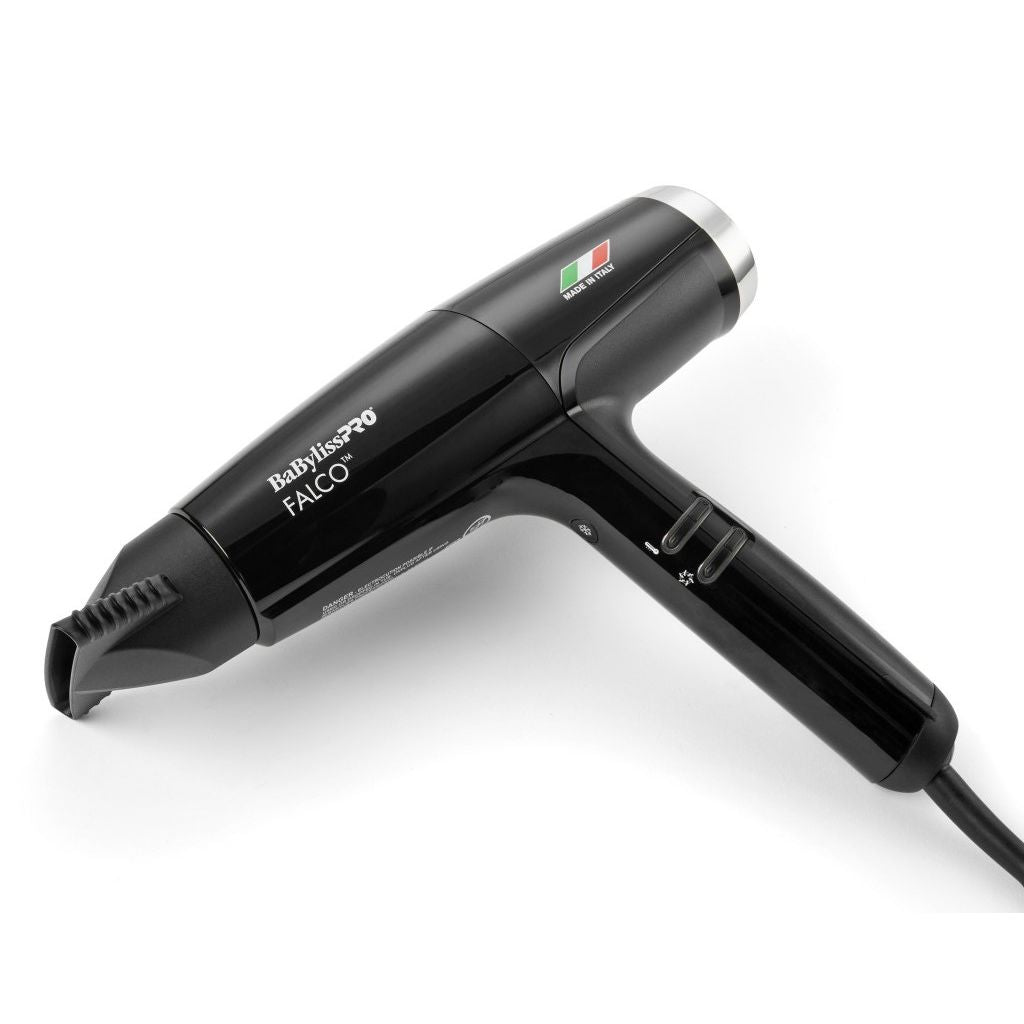 BabylissPro Nano Titanium Falco Dryer - Black #BNT8550B