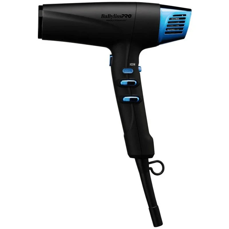 BabylissPro Nano Titanium High Speed Dual Ionic Dryer - Matte Black #BNTMB9100