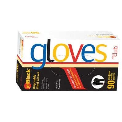 Product Club Jet Black Vinyl Gloves 90ct