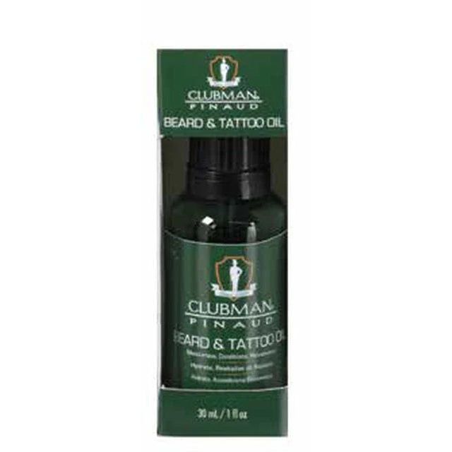 Clubman Beard & Tattoo Oil 1oz