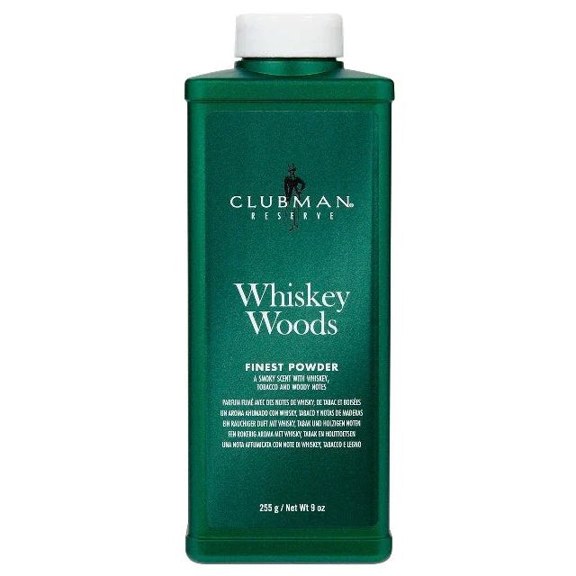 Clubman Reserve Whiskey Woods Powder 9oz