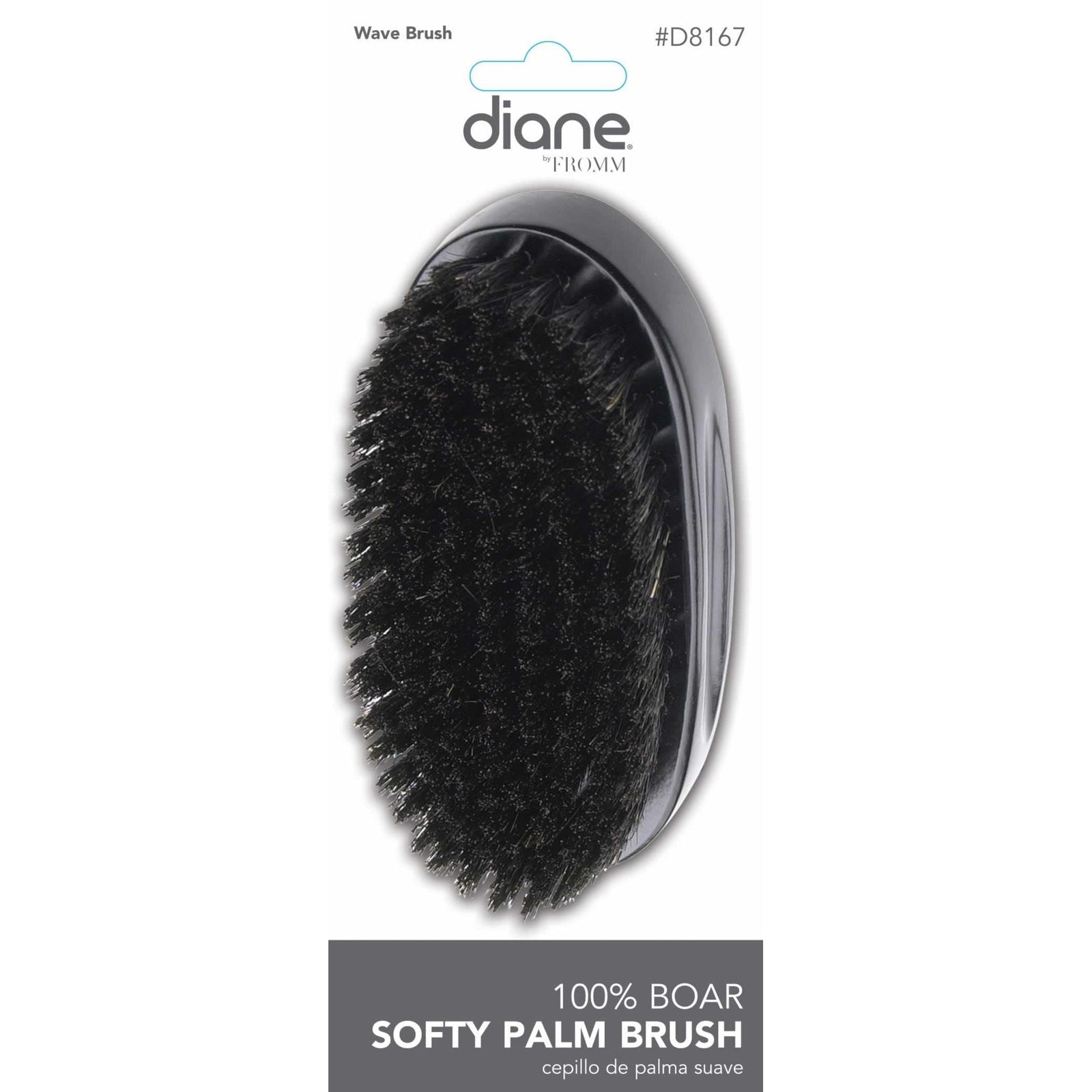 Diane 100% Boar Softy Palm Brush #D8167