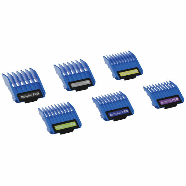 BabylissPro Precision Magnetic Clipper Guards 6pk #FXPCMG