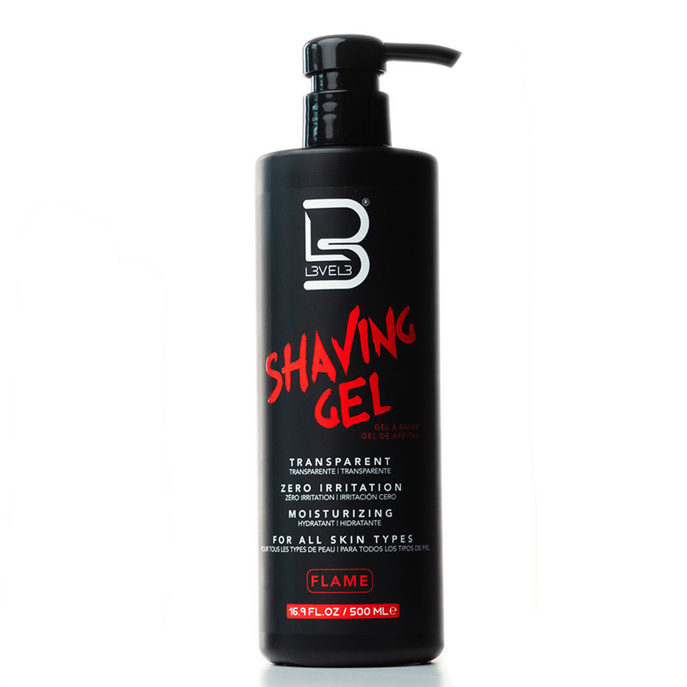 L3vel3 Flame Shave Gel 500ml