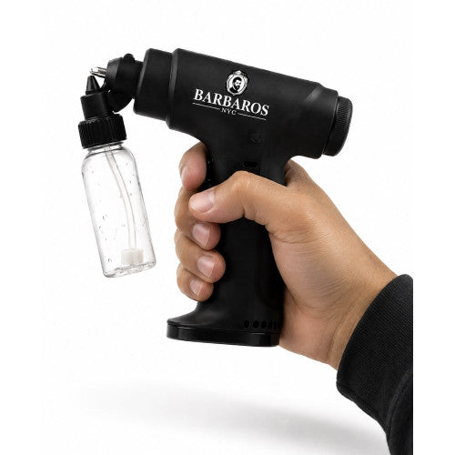 Barbaros Flow 360 black cordless barber airbrush