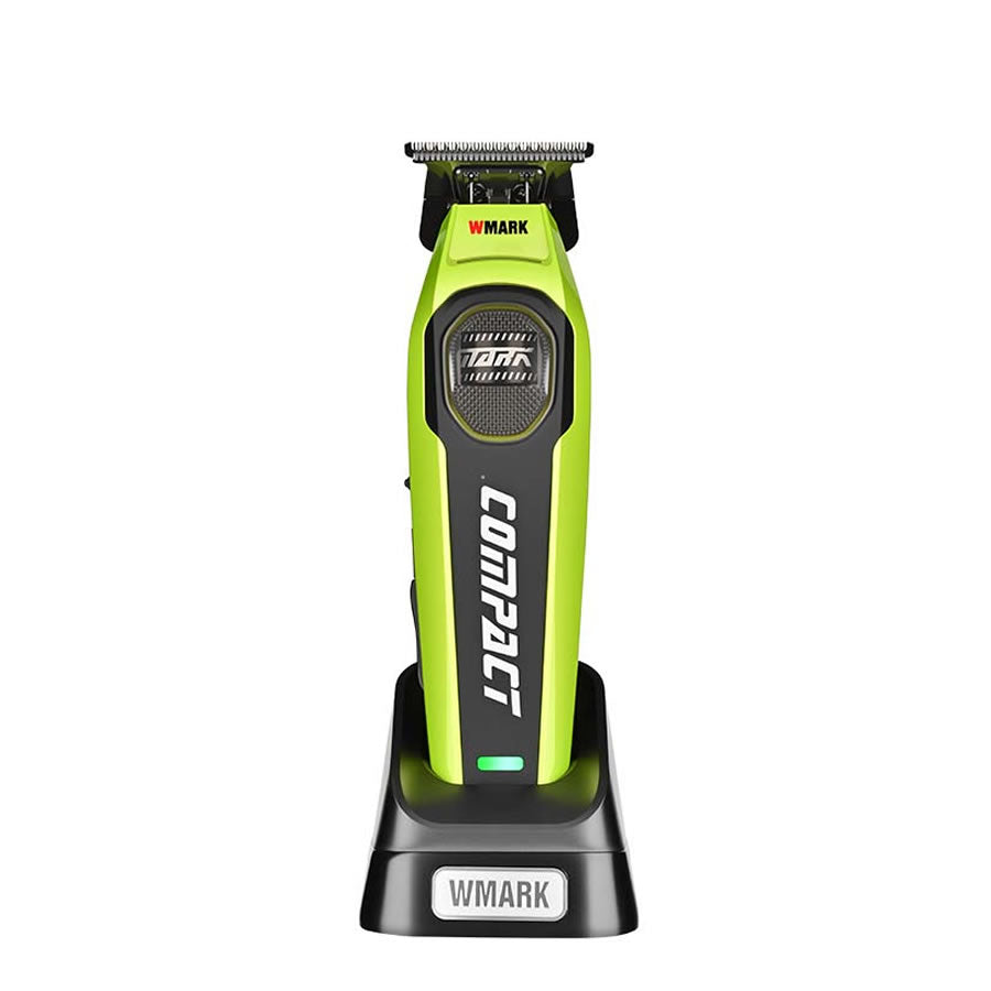 Green WMARK NG-VT4 compact BLDC cordless trimmer, front view
