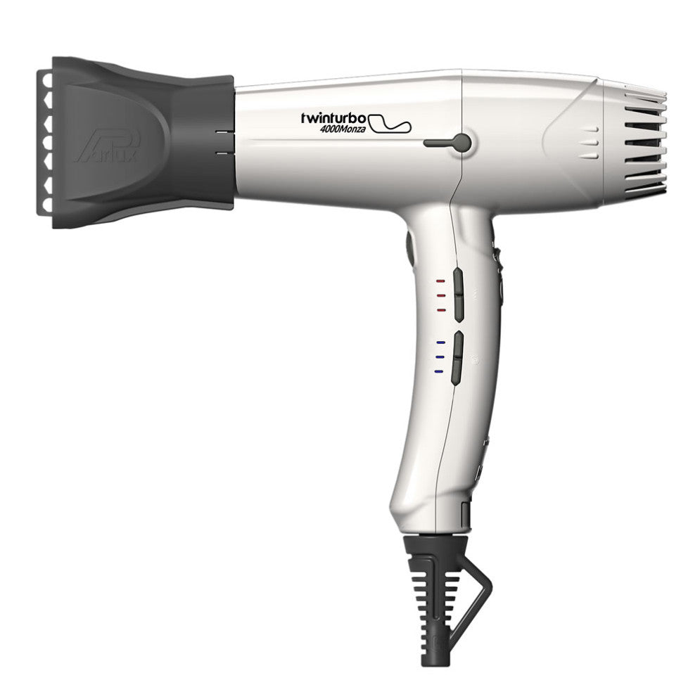 Turbo Power Twin Turbo 4000 Monza Hair Dryer #350 - White