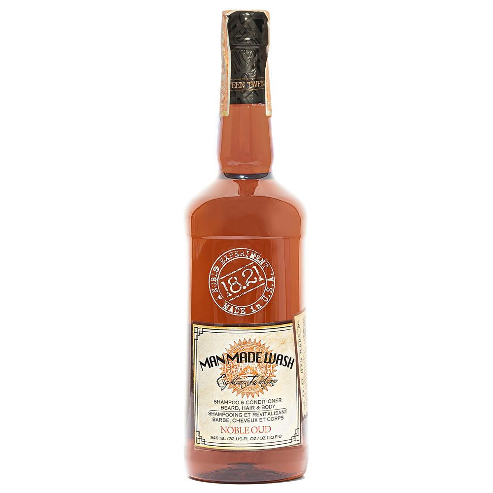 18.21 Man Made Noble Oud Wash 32 oz bottle