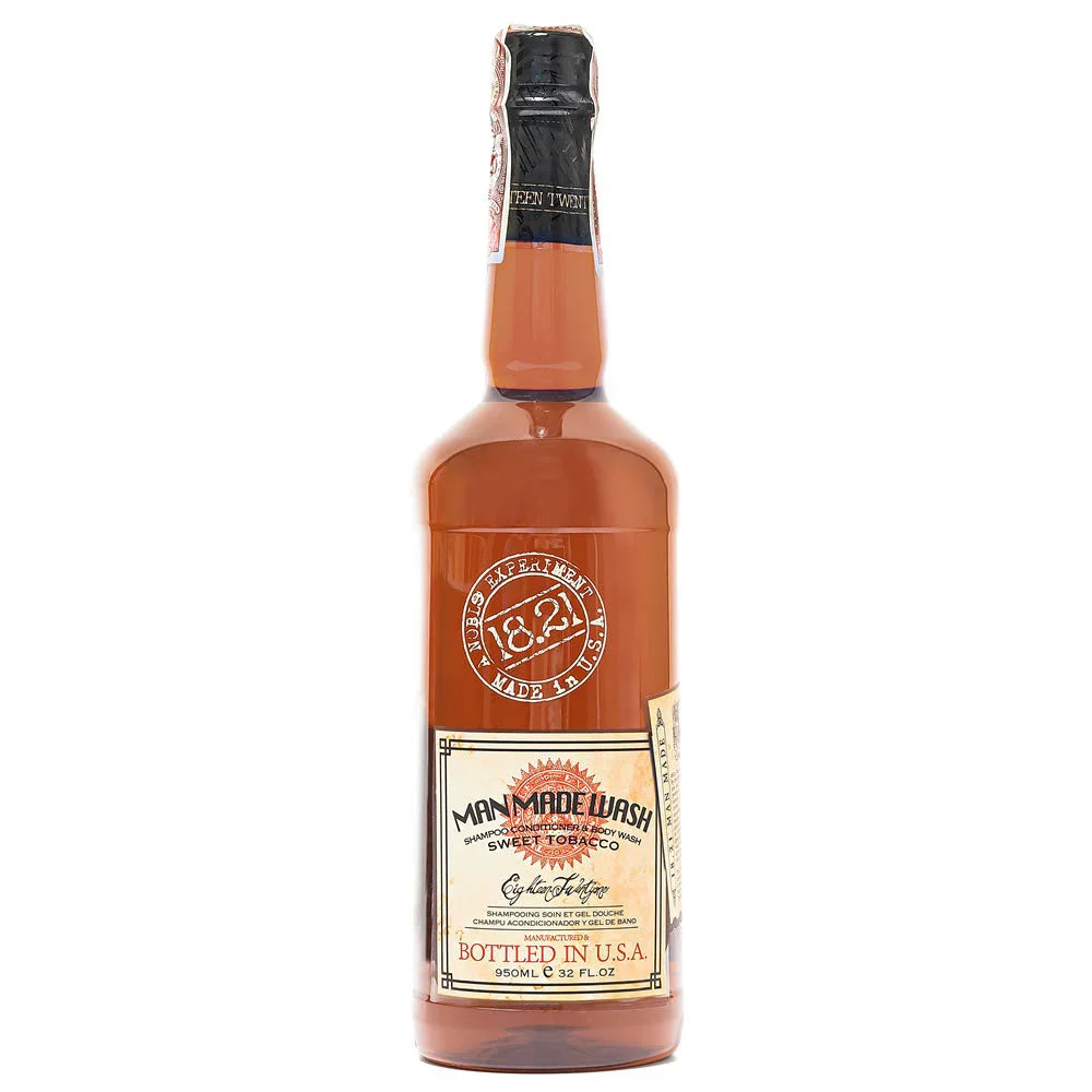 18.21 Man Made Sweet Tobacco Wash 32oz