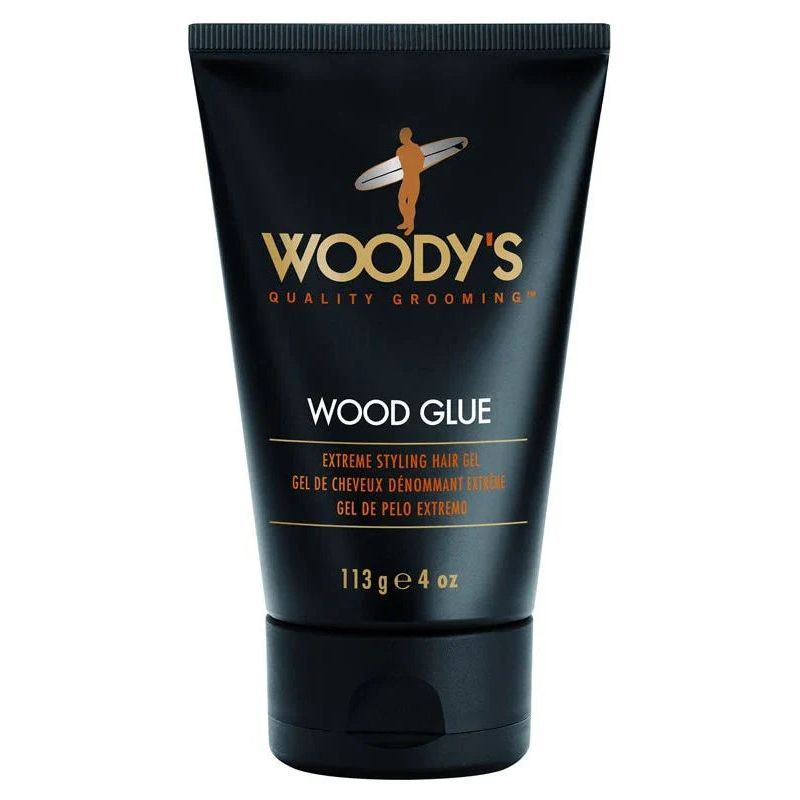 Black Woody's Wood Glue Extreme Styling 4 oz squeeze tube