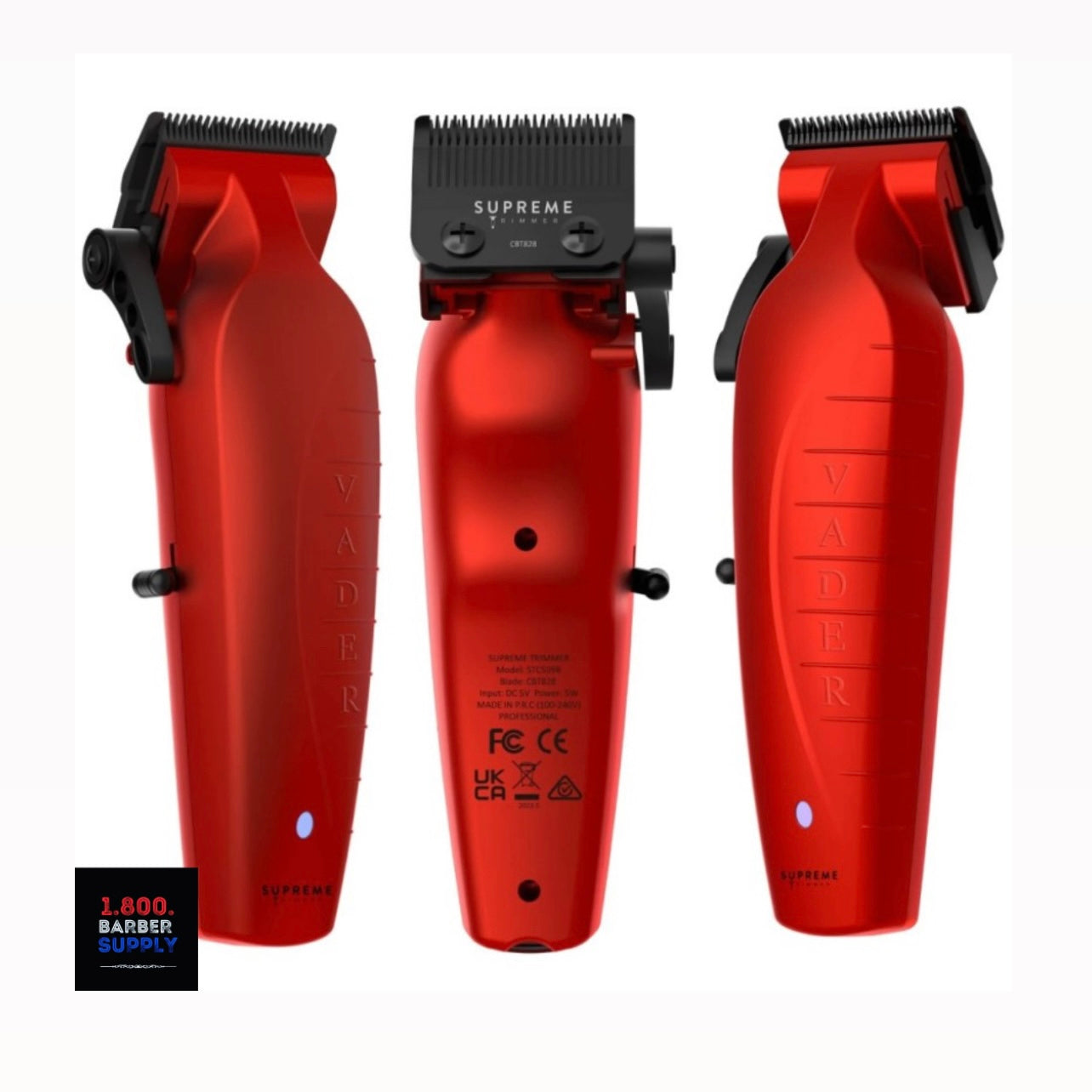 #STC5098R Supreme Vader Clipper - Red