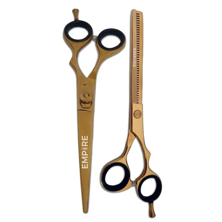 #EMP1005/1300 Empire Gold Adjustable 6" Shear & Thinner Combo