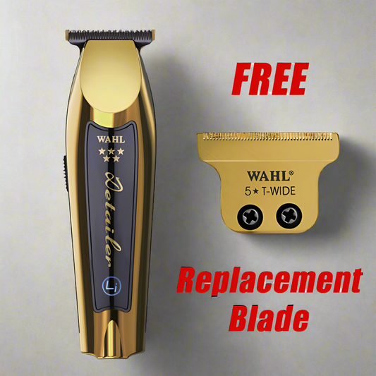 #8171-700 WAHL 5 STAR CORDLESS GOLD DETAILER LI W/ FREE REPLACEMENT BLADE