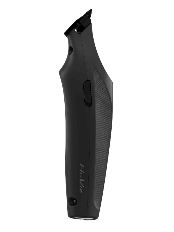 Wahl HI-VIZ Nightshade 3026806 cordless trimmer, rear and side profile