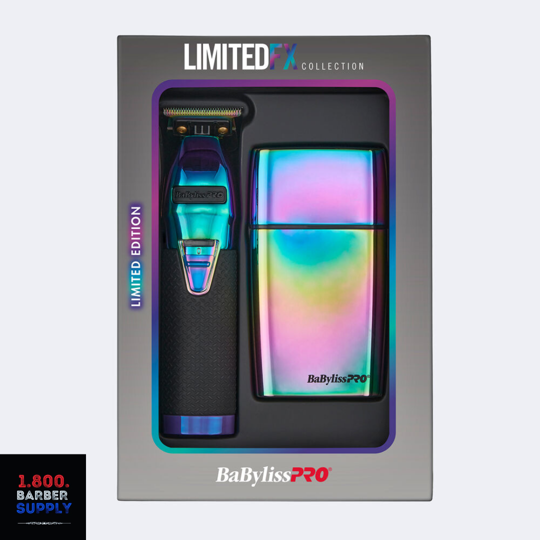 #FXDUOFS2TRB BABYLISSPRO LIMITEDFX IRIDESCENT TRIMMER & SHAVER COMBO