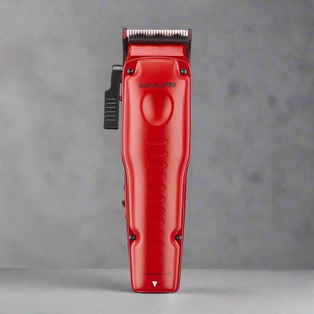 #FX829MR BABYLISSPRO FXONE LO-PROFX MATTE RED CLIPPER + FREE BATTERY