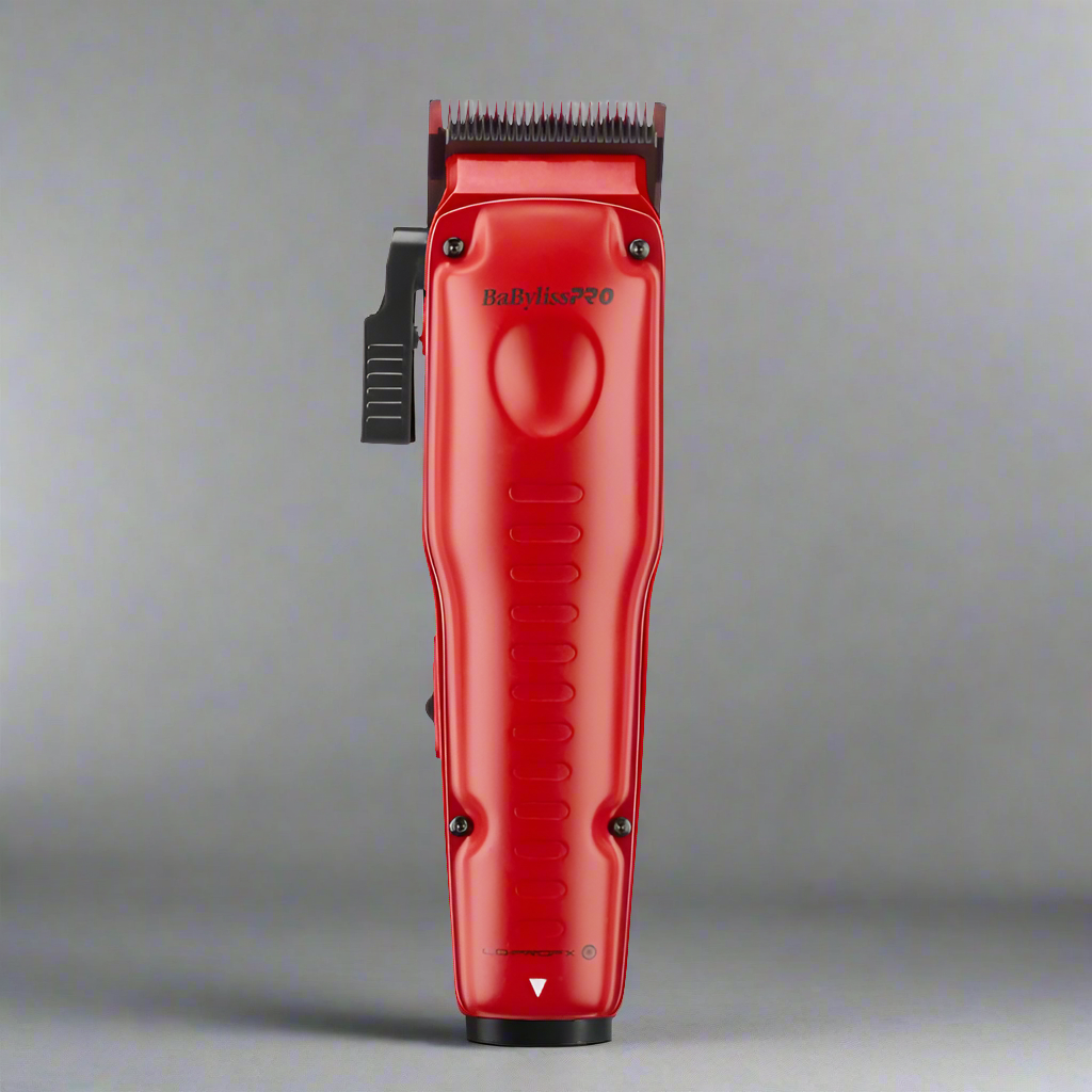 #FX829MR BABYLISSPRO FXONE LO-PROFX MATTE RED CLIPPER + FREE BATTERY