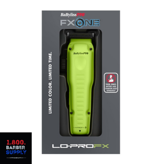 BABYLISSPRO® FXONE™ LO-PROFX LIMITED EDITION NEON YELLOW CLIPPER (TOOL ONLY) FX829NYLT