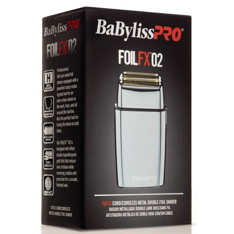 #FXFS2 BABYLISS FOILFX SHAVER