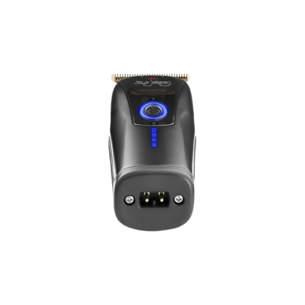 Rear view of StyleCraft SC423B trimmer with charging contacts
