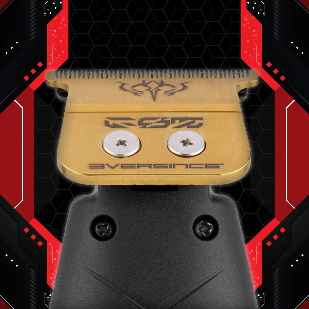 StyleCraft × 3Versince Gold Titanium ES5 blade detail