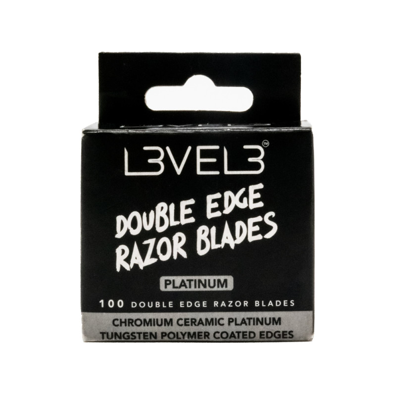 L3VEL3 DOUBLE EDGE RAZOR BLADES 100PK