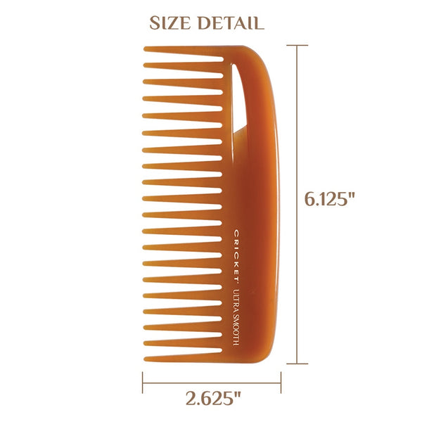 Cricket Ultra Smooth Conditioning Comb #5515132 - size detail