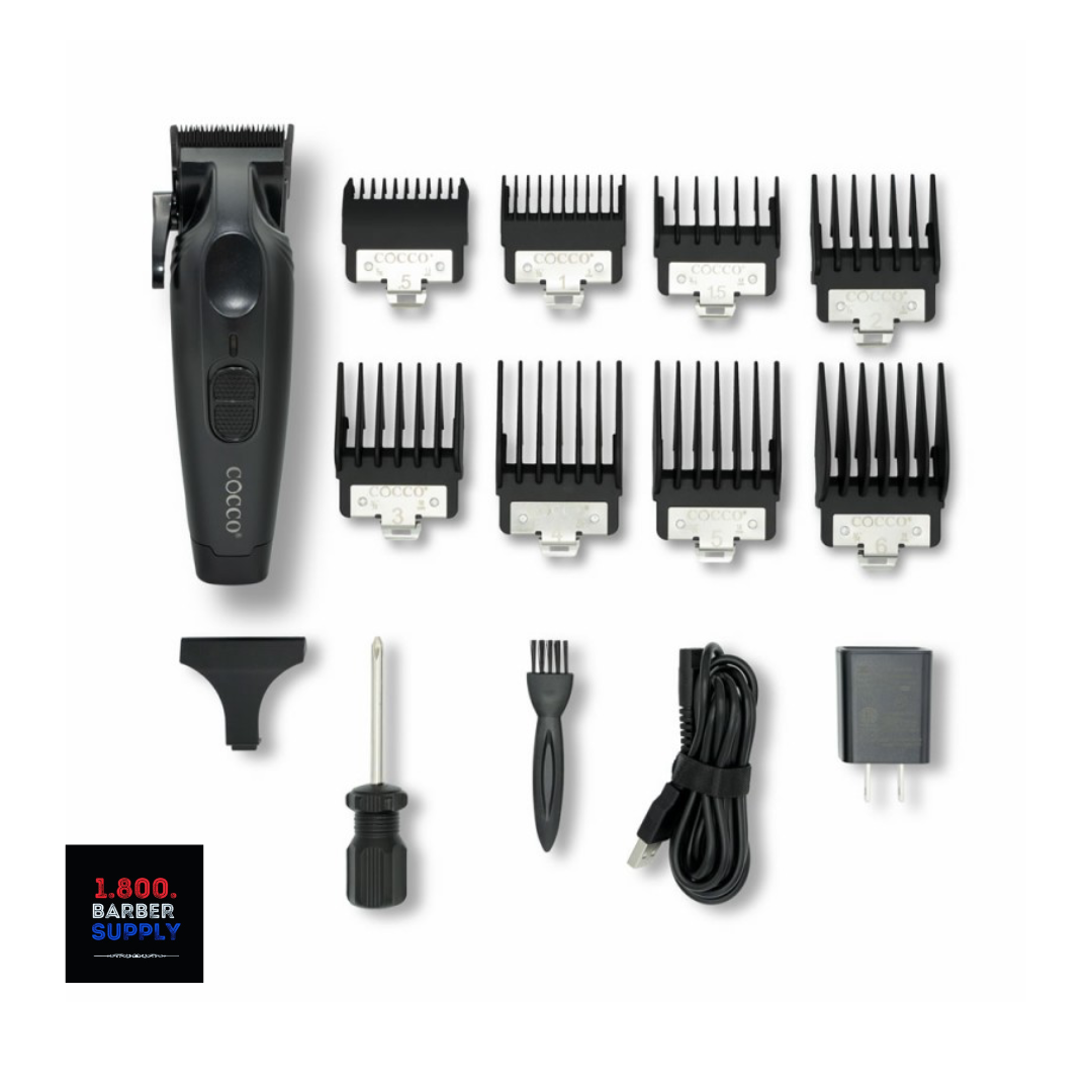 COCCO PRO VELOCE CLIPPER - BLACK + CHOICE OF FREE BLADE