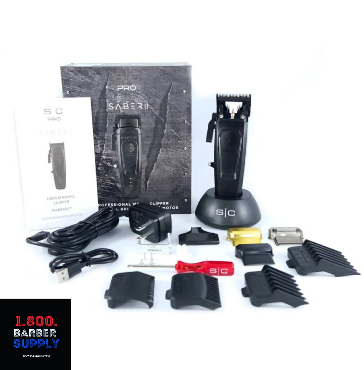 #SC617B Stylecraft Saber 2.0 Clipper - Black