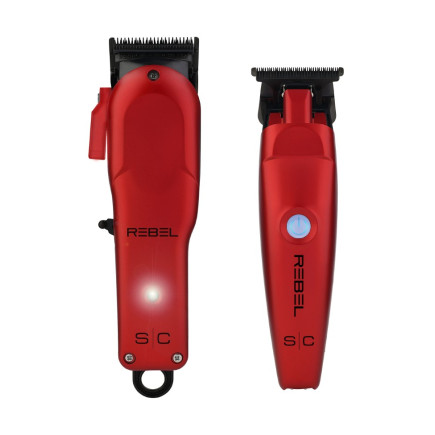 Stylecraft Rebel Clipper & Trimmer Combo - Red