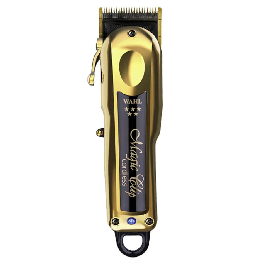 Gold Wahl 5-Star Cordless Magic Clip 8148-700, front view