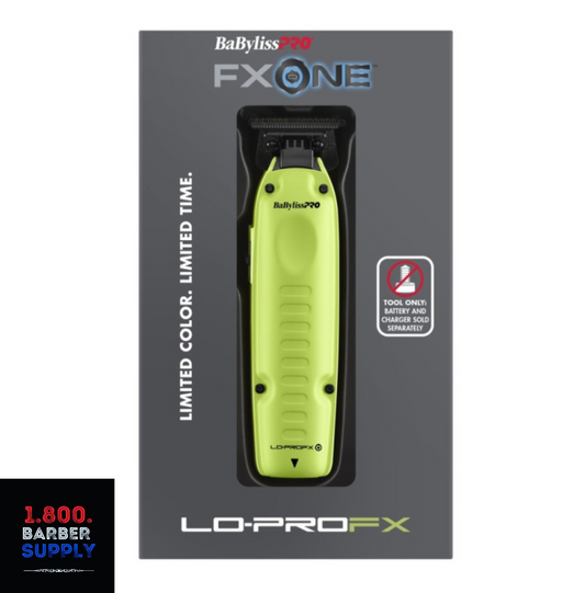 BABYLISSPRO® FXONE™ LO-PROFX LIMITED EDITION NEON YELLOW TRIMMER (TOOL ONLY) FX729NYLT