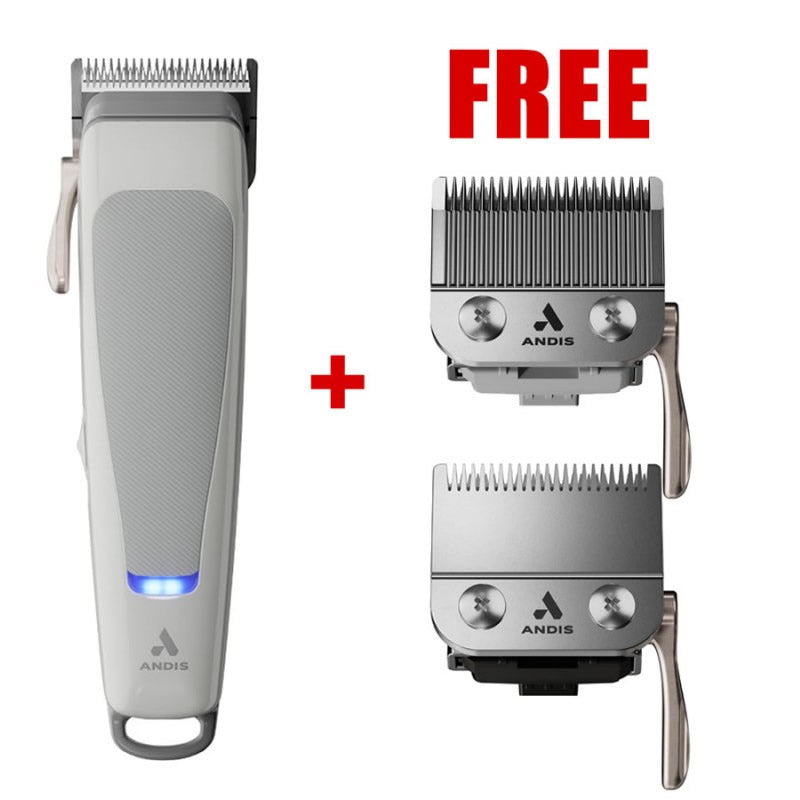 Andis reVITE Clipper Grey #86100 w/ 2 FREE Blades