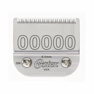 Oster Size 00000 detachable clipper blade, model 076918-006, 0.2 mm