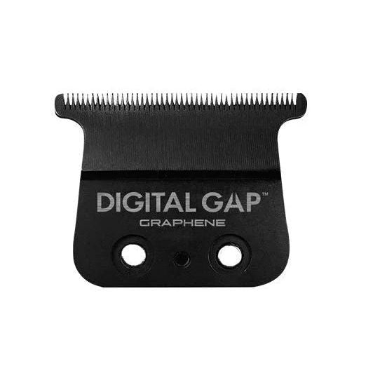 Black Cocco Digital Gap Ambassador Graphene replacement trimmer blade, front view