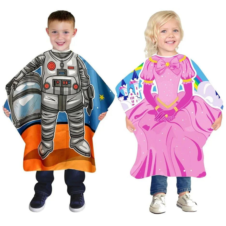 Betty Dain Astronaut & Princess Kids Shampoo Cape 2pk #272