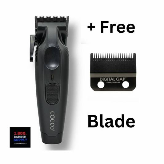 COCCO PRO VELOCE CLIPPER - BLACK + CHOICE OF FREE BLADE