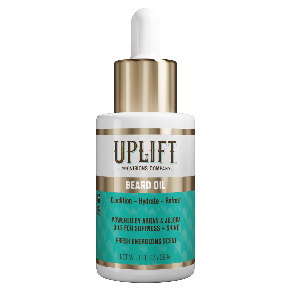 Uplift Beard Oil - 1 oz — product and package view