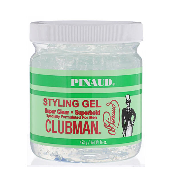 Clubman Super Clear Superhold Gel 16oz